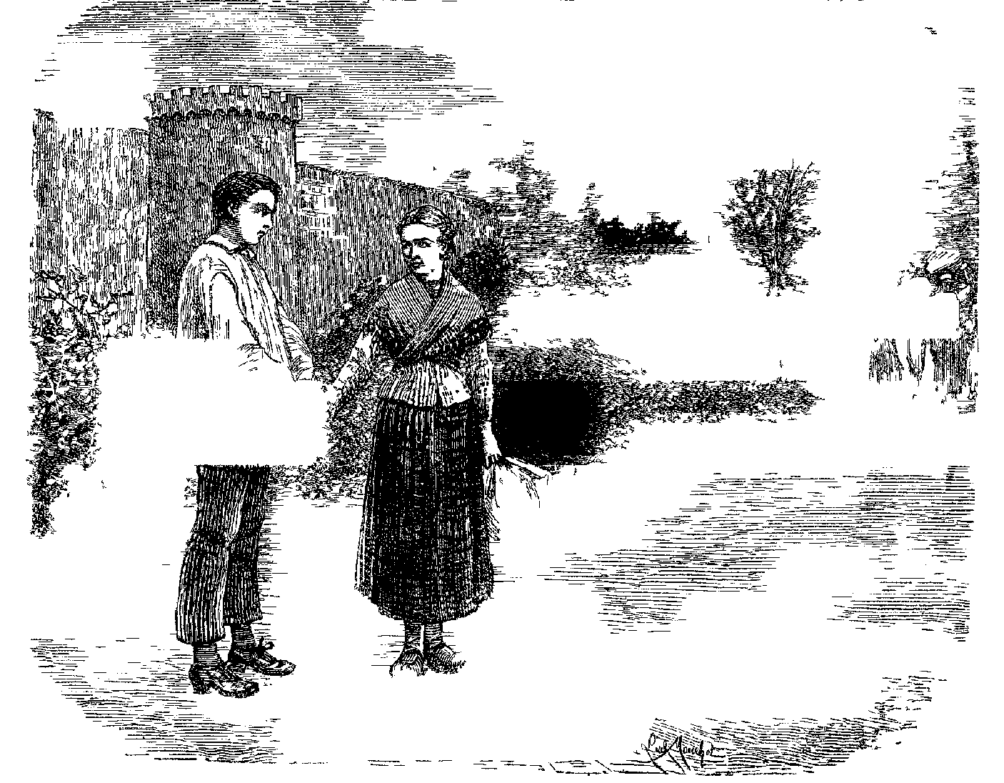 Grepen elkander de handen. Grepen elkander de handen.