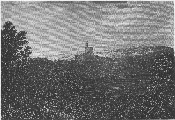 HORNBY CASTLE.

Drawn by G. Pickering. Engraved by Edw^d Finden.