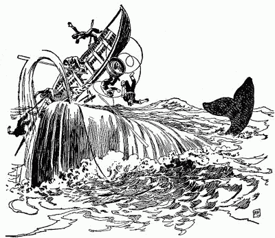 "SENDING BOAT AND MEN FLYING INTO THE AIR" "SENDING BOAT AND MEN FLYING INTO THE AIR"