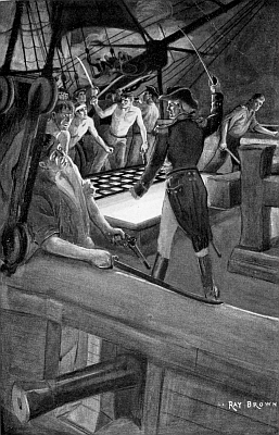 IF THEY RETREATED FARTHER HE WOULD BLOW UP THE SHIP IF THEY RETREATED FARTHER HE WOULD BLOW UP THE SHIP