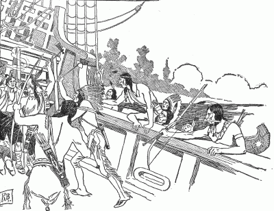 "THE RED MEN SET UPON THEM AND SLEW THEM ALL" "THE RED MEN SET UPON THEM AND SLEW THEM ALL"