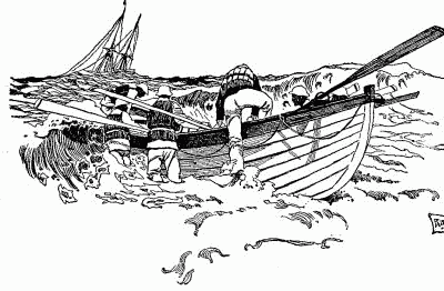 LAUNCHING A LIFEBOAT THROUGH THE SURF LAUNCHING A LIFEBOAT THROUGH THE SURF