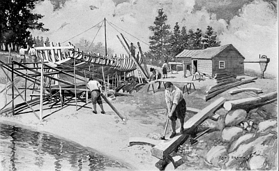 NEW ENGLAND EARLY TOOK THE LEAD IN BUILDING SHIPS NEW ENGLAND EARLY TOOK THE LEAD IN BUILDING SHIPS