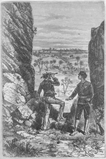 Pedro keksi jotakin, mikä saattoi hänet päästämään huudahduksen
vihan raivossa