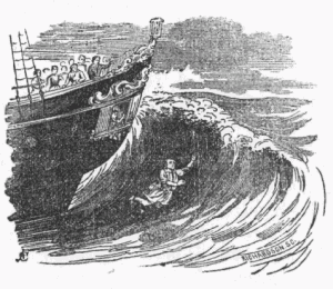 Thrown into the sea Thrown into the Sea