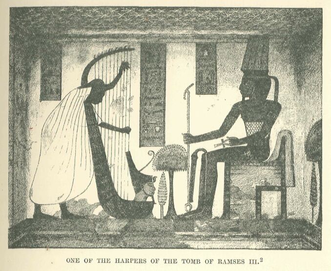 029.jpg One of the Harpers Of The Tomb Of Ramses Iii.