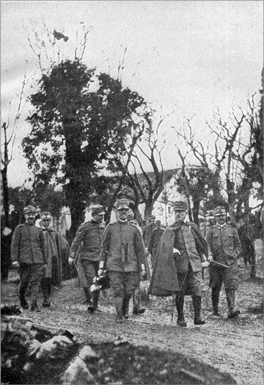 The King of Italy and General Cadorna at Castelnuovo.