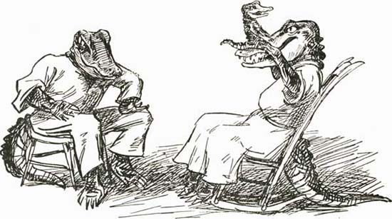 THE MAMMY ALLIGATOR THE MAMMY ALLIGATOR