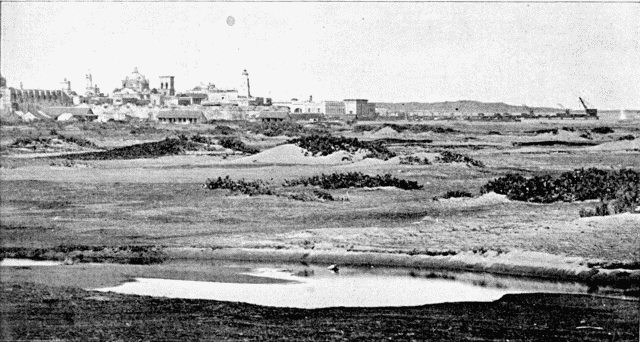 LANDING-PLACE OF CORTEZ, VERA CRUZ. Illustration: LANDING-PLACE OF CORTEZ, VERA CRUZ.