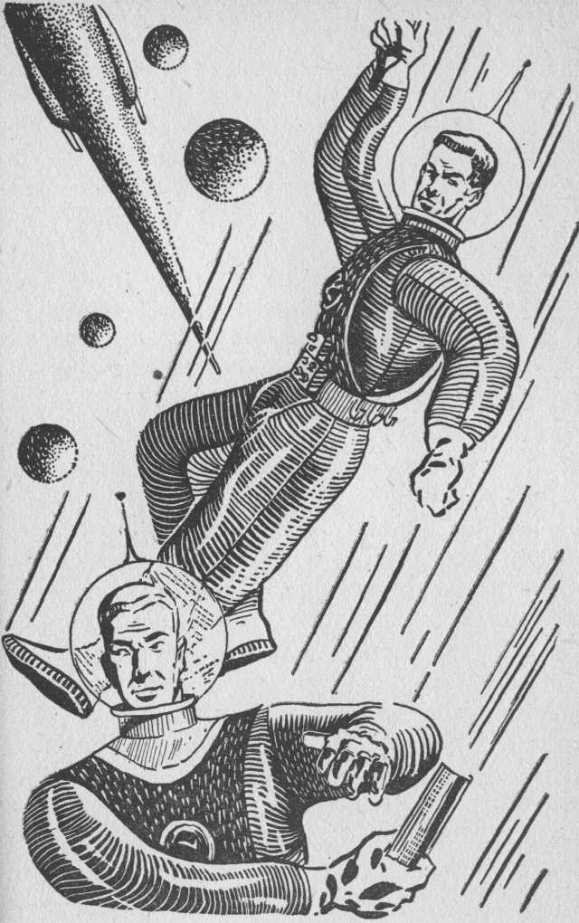 Rip and Santos Fell Through Space Illustration: Rip and Santos Fell Through Space