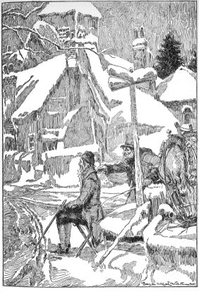 "That's the way I found him, sitting by the roadside!
Upright as a milestone."