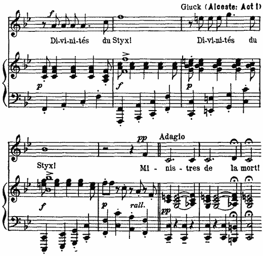 Gluck (Alceste: Act I) Gluck (Alceste: Act I)