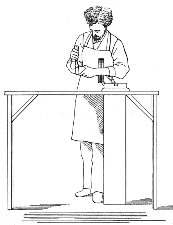 Burnishing the heel Burnishing the heel