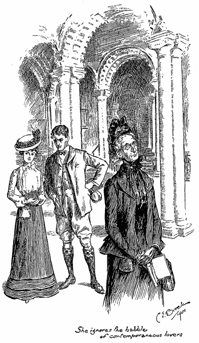 She ignores the babble of contemporaneous lovers She ignores the babble of contemporaneous lovers