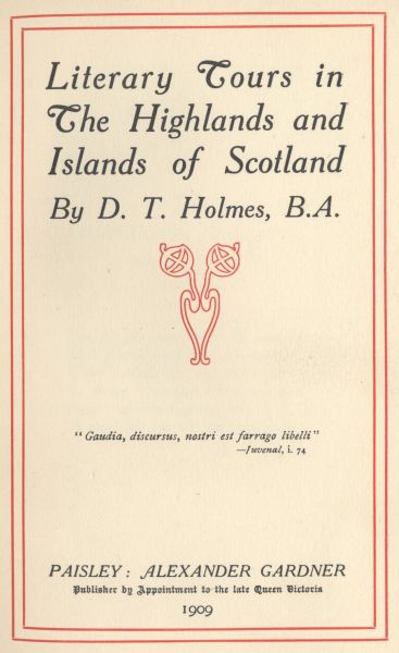 decorative titlepage