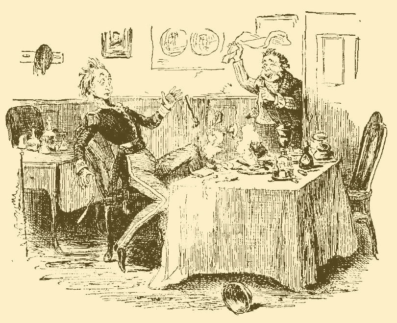 Disadvantage of Breakfasting over a Duelling-party.