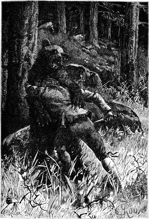 Meer dan eens kwam Jo�l daarbij in groot levensgevaar. Blz. 23.