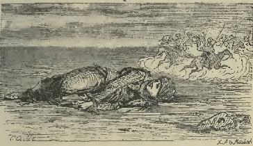 they bound his hands and feet,
and laid him down on the burning sands of the desert