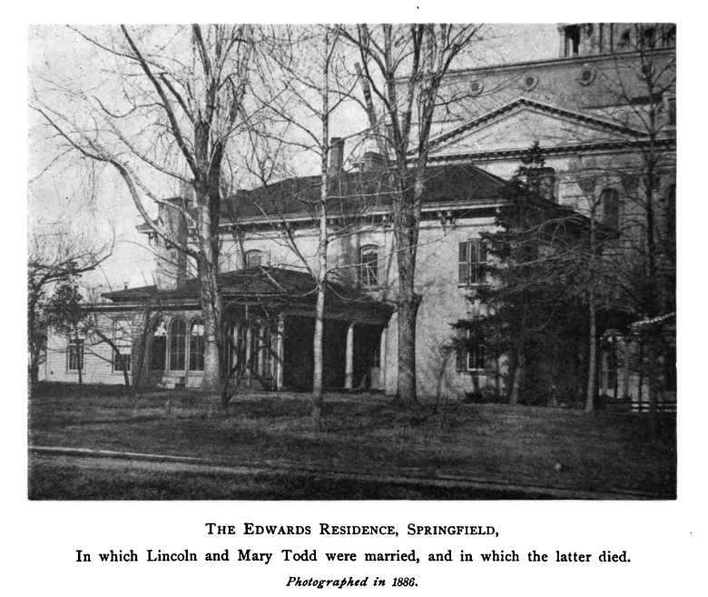 Edwards Residence Where Lincoln Married 273