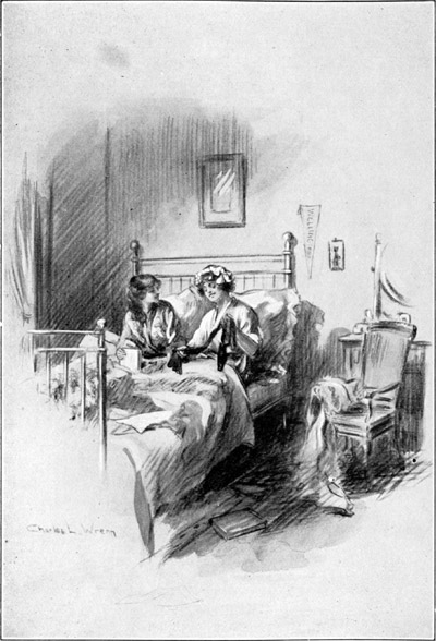 &ldquo;AND SHE&rsquo;S GIVEN ME A PAIR OF SILK STOCKINGS,&rdquo; CRIED
MOLLY.&mdash;Page&nbsp;213.