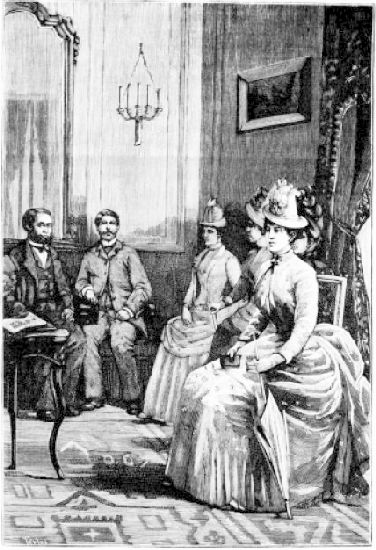 &mdash;Regardez � droite, pr�s de la fen�tre, c'est elle.