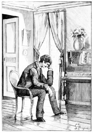 Il fut saisi d'un tel effroi qu'il se laissa tomber sur
un fauteuil.