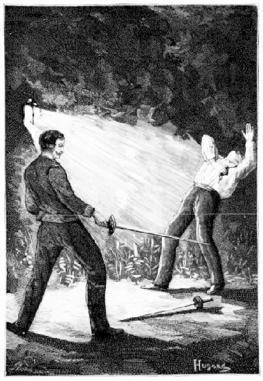 Il tomba en arri�re tout d'une pi�ce.