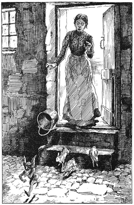 &lsquo;The ugly little creature sped away, followed by three wee hares.&rsquo;