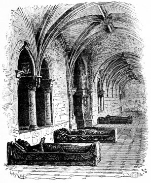 Les tombeaux des Plantagenets, � Fontevrault.