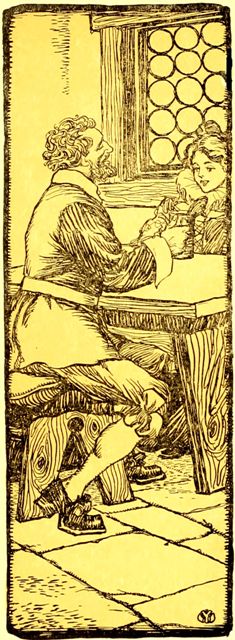 Jonson entertaining a lady.