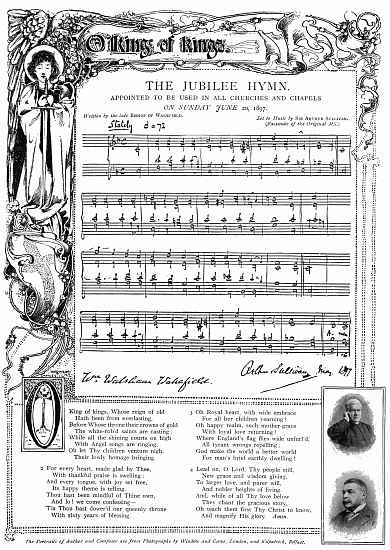 The Jubilee Hymn: music and verse