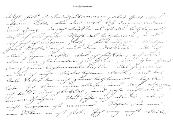 Billet an Charlotte Billet an Charlotte