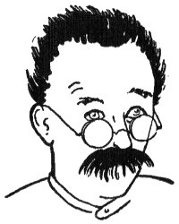  Tommy told her about the
glasses and how they had found them in the woods and put them
on the Guide’s twig nose.