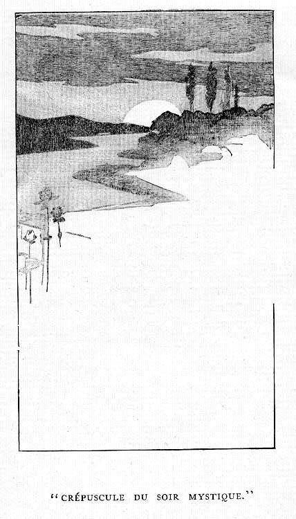 'crépuscule Du Soir Mystique.'